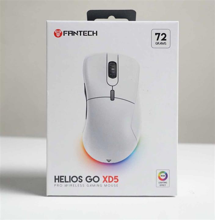 موس گیمینگ فن تک MOUSE Fantech Helios Go XD5 White